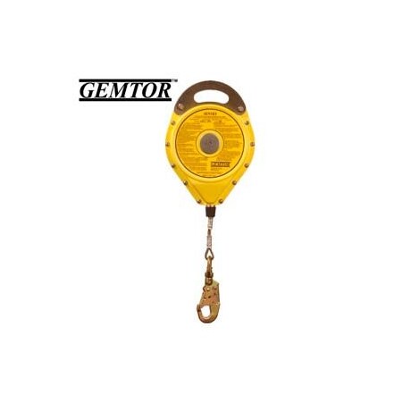 Gemtor Gemtor SRL-30S, Self-Retracting Lifeline - 30' Stainless Steel Cable SRL-30S